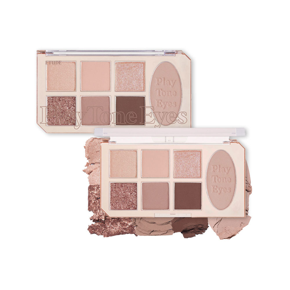 ETUDE HOUSE Play Tone Eye Palette 6.4g #Nude Milk Tea